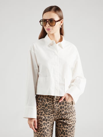 YAS Blouse 'YASLEE' in White: front