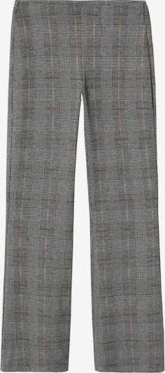 MANGO Pantalon 'GALO' en gris / taupe / noir / blanc, Vue avec produit