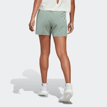 žalia ADIDAS SPORTSWEAR Standartinis Sportinės kelnės 'Icons'