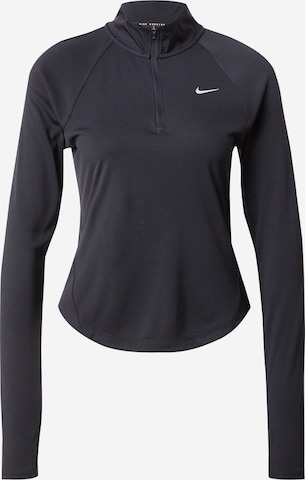 NIKE Функциональная футболка 'TEMPO' в Черный: спереди
