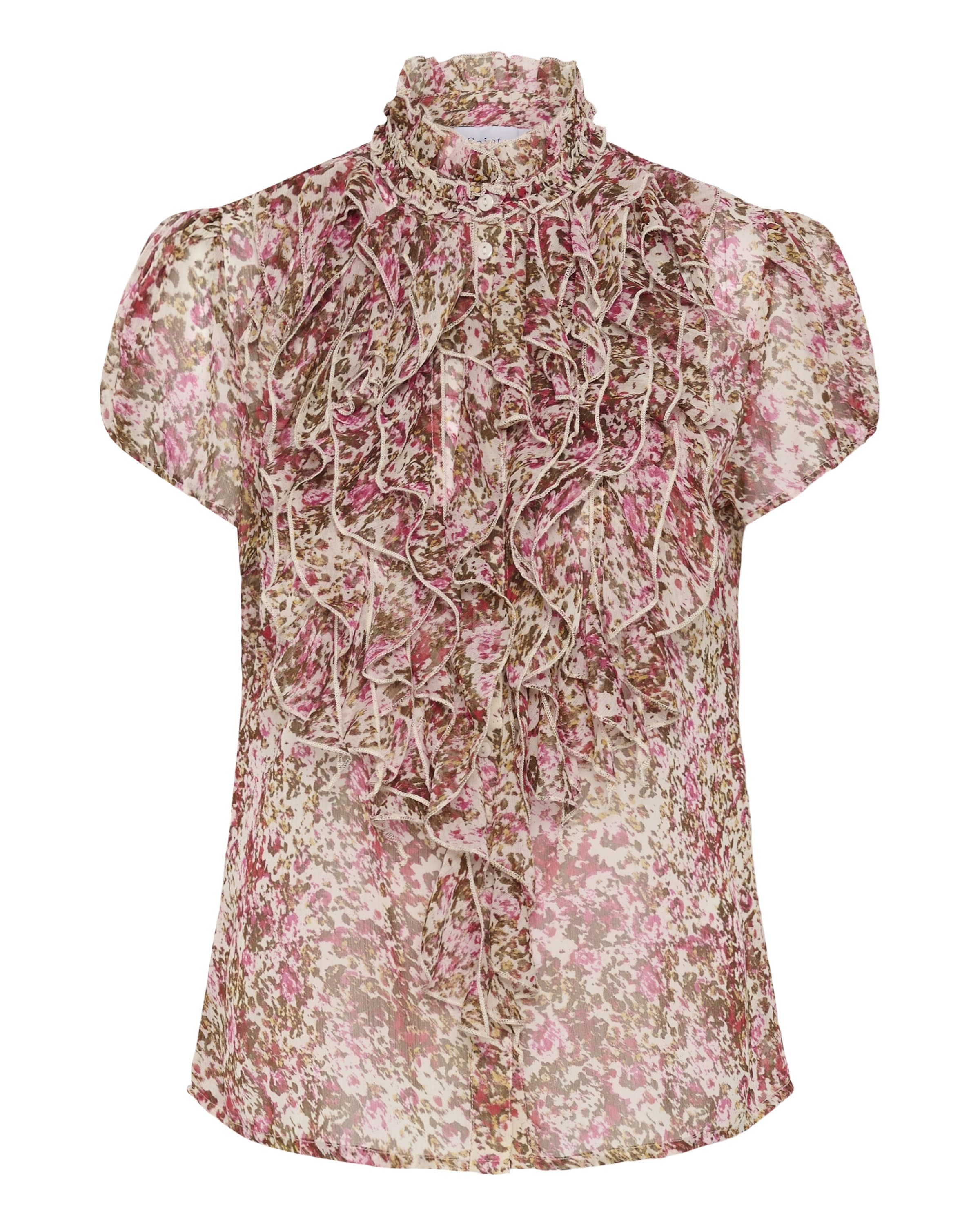 SAINT TROPEZ Blouse in de kleur Gemengde kleuren, Productweergave
