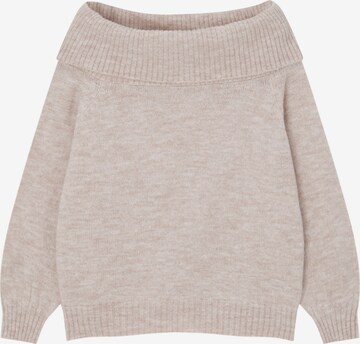 Pull&Bear Neulepaita värissä beige: edessä