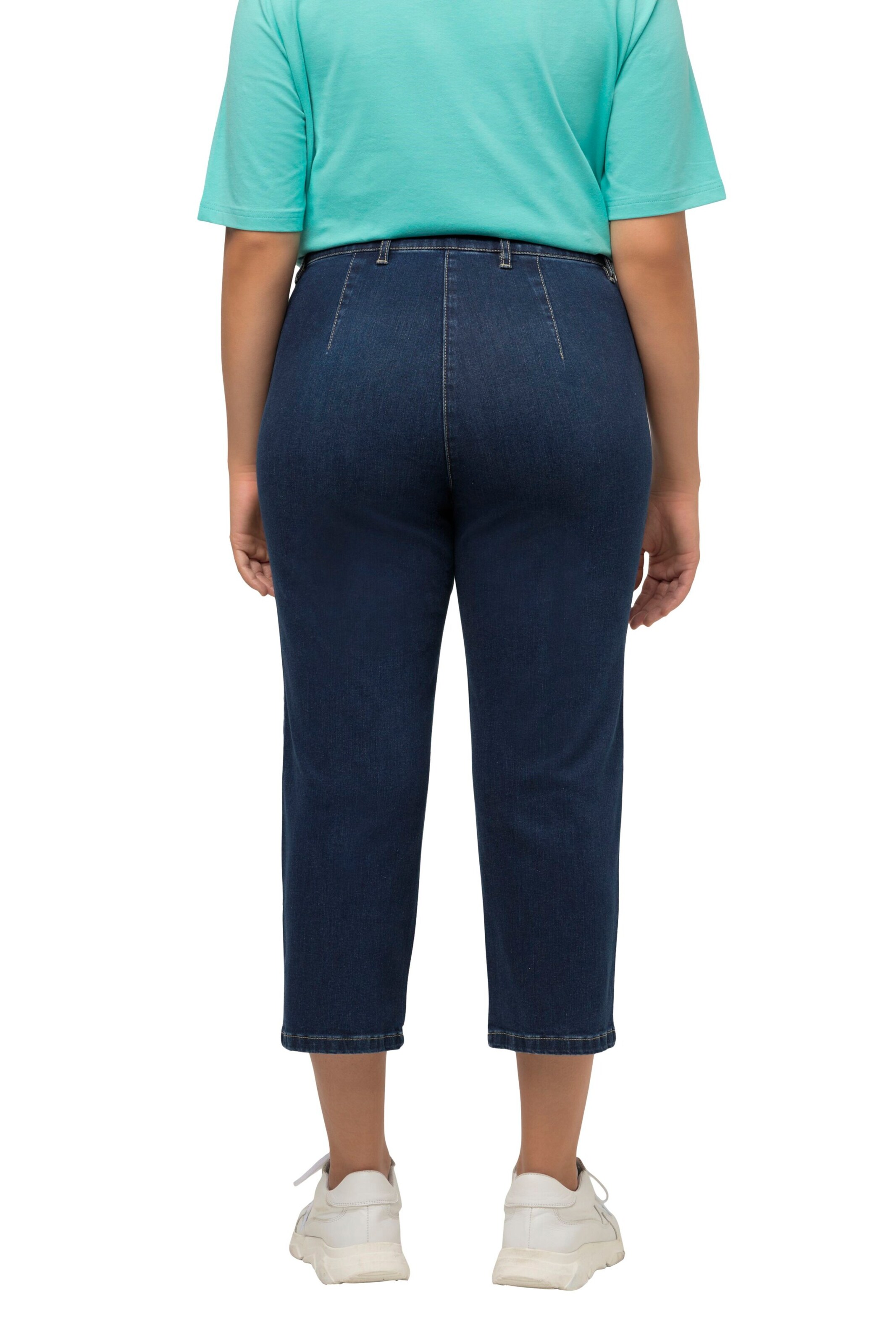 Ulla Popken Slimfit Jeans in Blauw