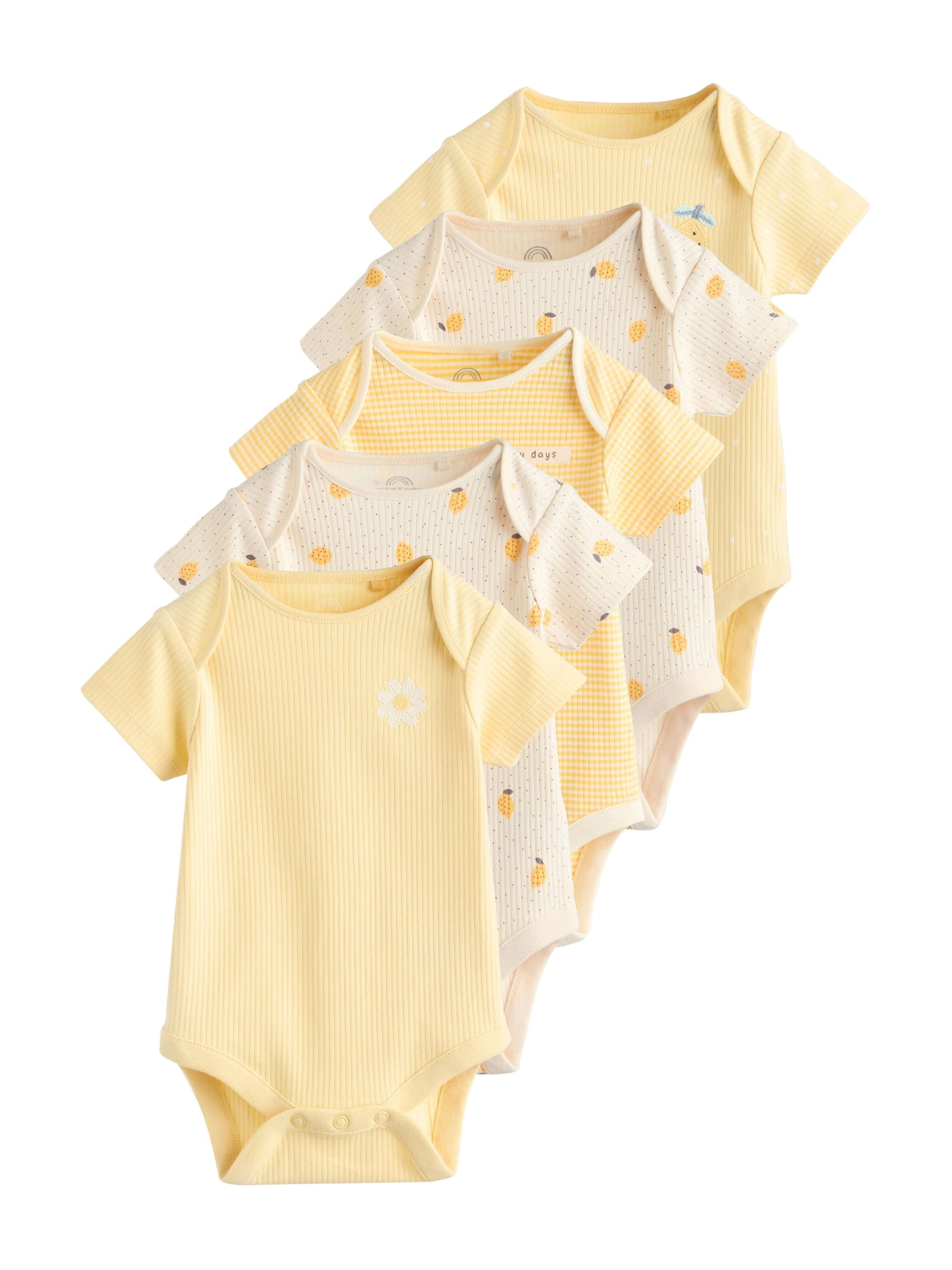 Barboteuse / body Next en jaune : devant