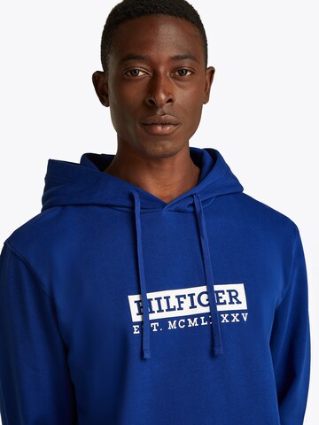 Felpa di TOMMY HILFIGER in blu