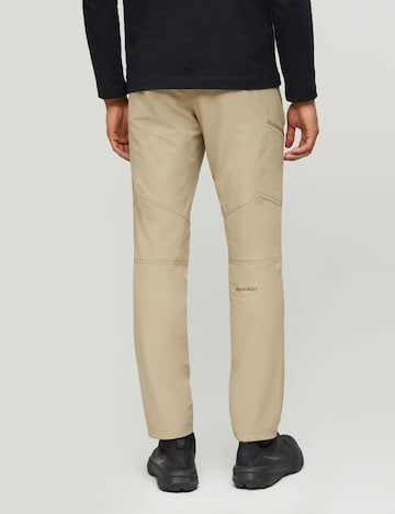 MAMMUT Regular Outdoor Pants in Brown