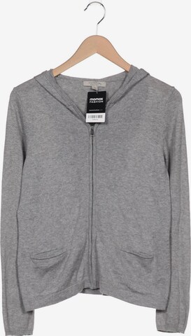 COMMA Sweatshirt & Zip-Up Hoodie in S in Grey: front