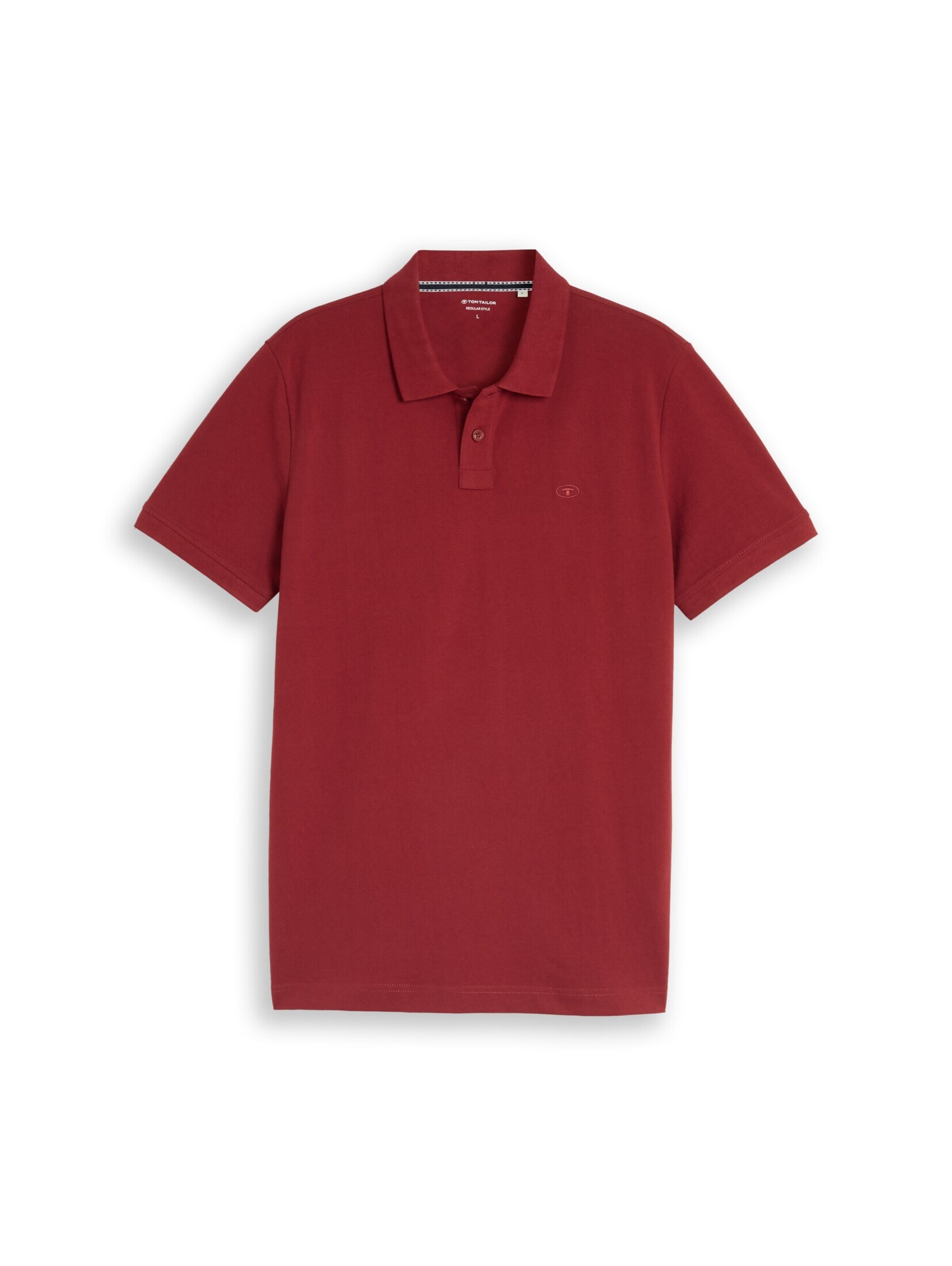 TOM TAILOR Shirt in Rood: voorkant