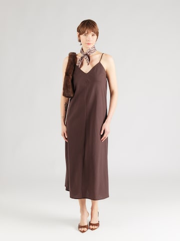 VERO MODA Zomerjurk 'VMSelma' in Bruin: voorkant