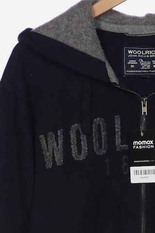 Woolrich Sweatshirt & Zip-Up Hoodie in XXL in Blue