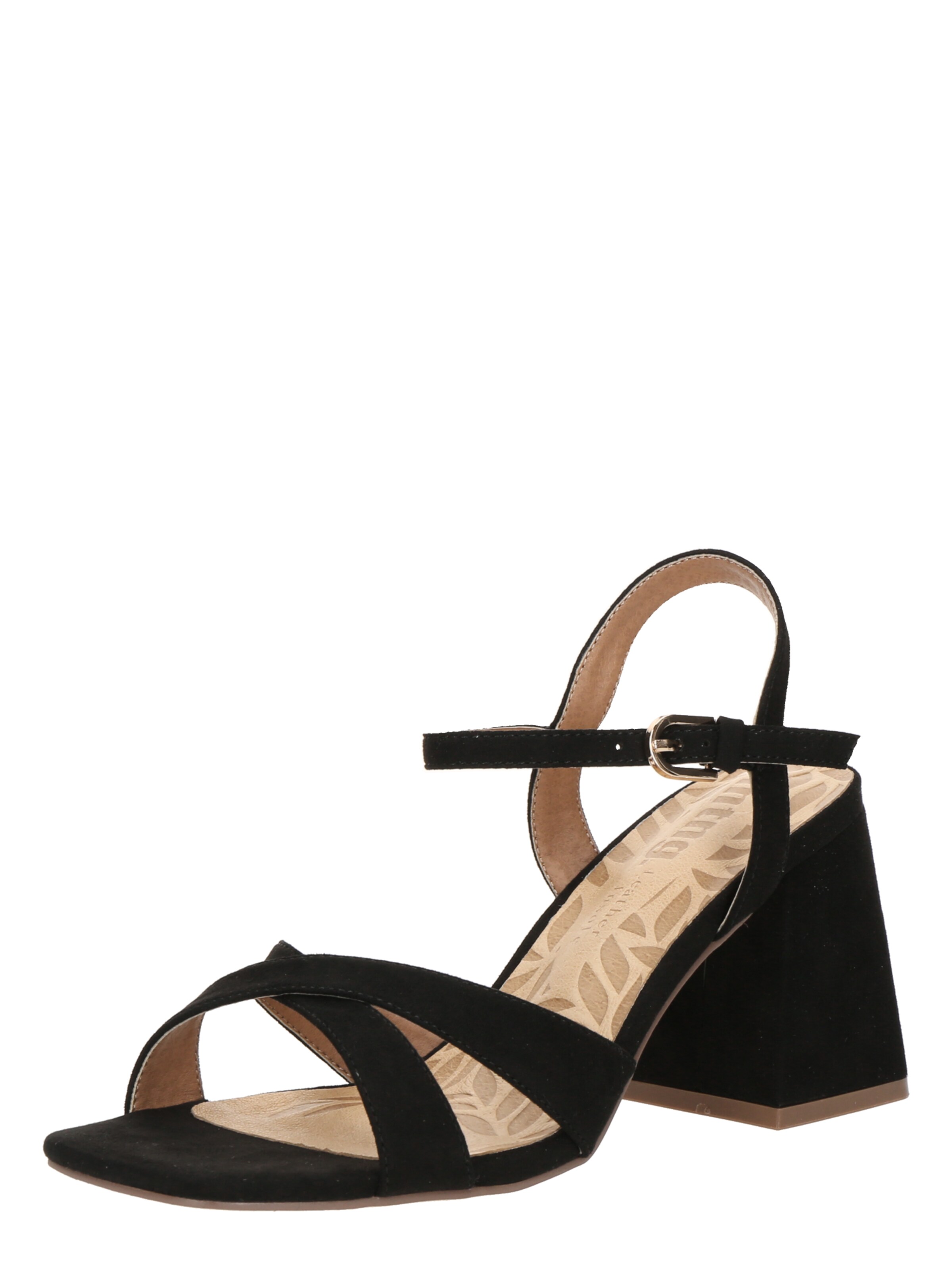 MTNG Sandaler med rem i sort: forside