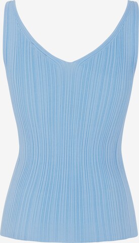 Esmé Studios Knitted Top 'Melody' in Blue: front