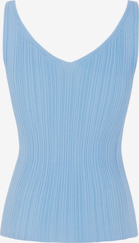 Esmé Studios Knitted Top 'Melody' in Blue: front