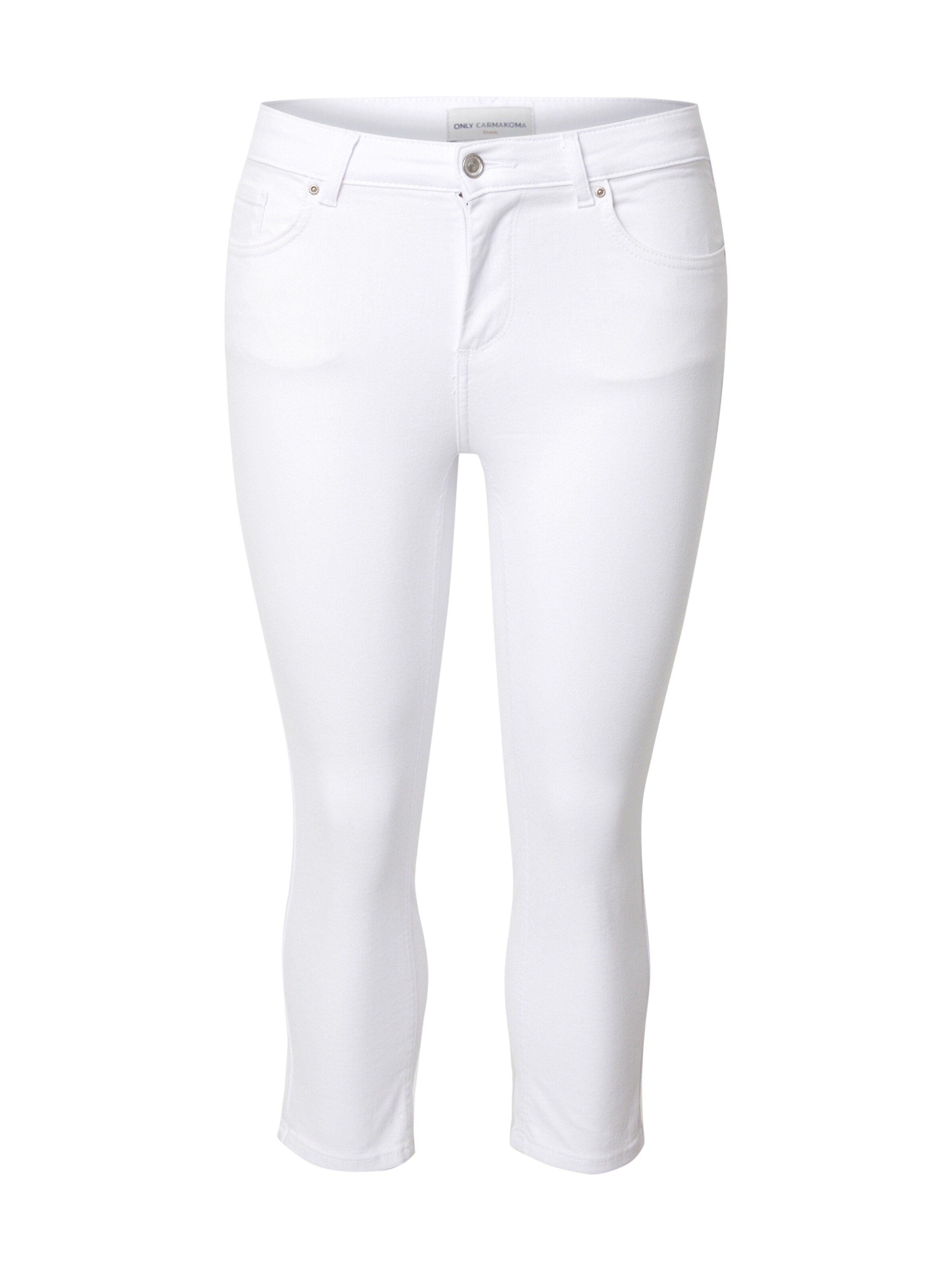 ONLY Carmakoma Slimfit Džíny 'CARWILLY' – bílá: přední strana