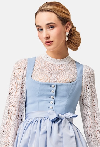 WALDORFF Traditional Blouse 'Dahlia' in White: front