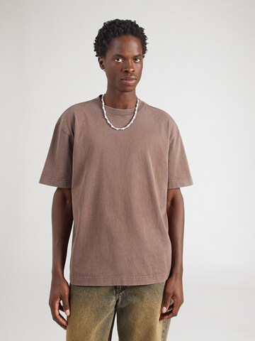 HOLLISTER - Camiseta 'JAN2' en marrón: frente