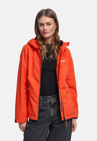 MARIKOO Between-season jacket 'Brombeere' in Orange: front