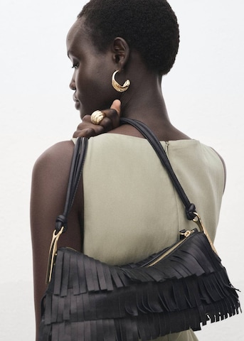 MANGO Kleid 'Sea' in Grün
