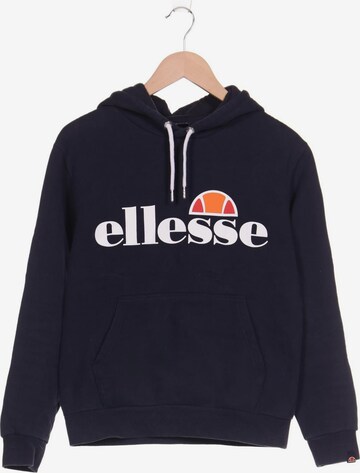 ELLESSE Sweatshirt & Zip-Up Hoodie in XS in Blue: front