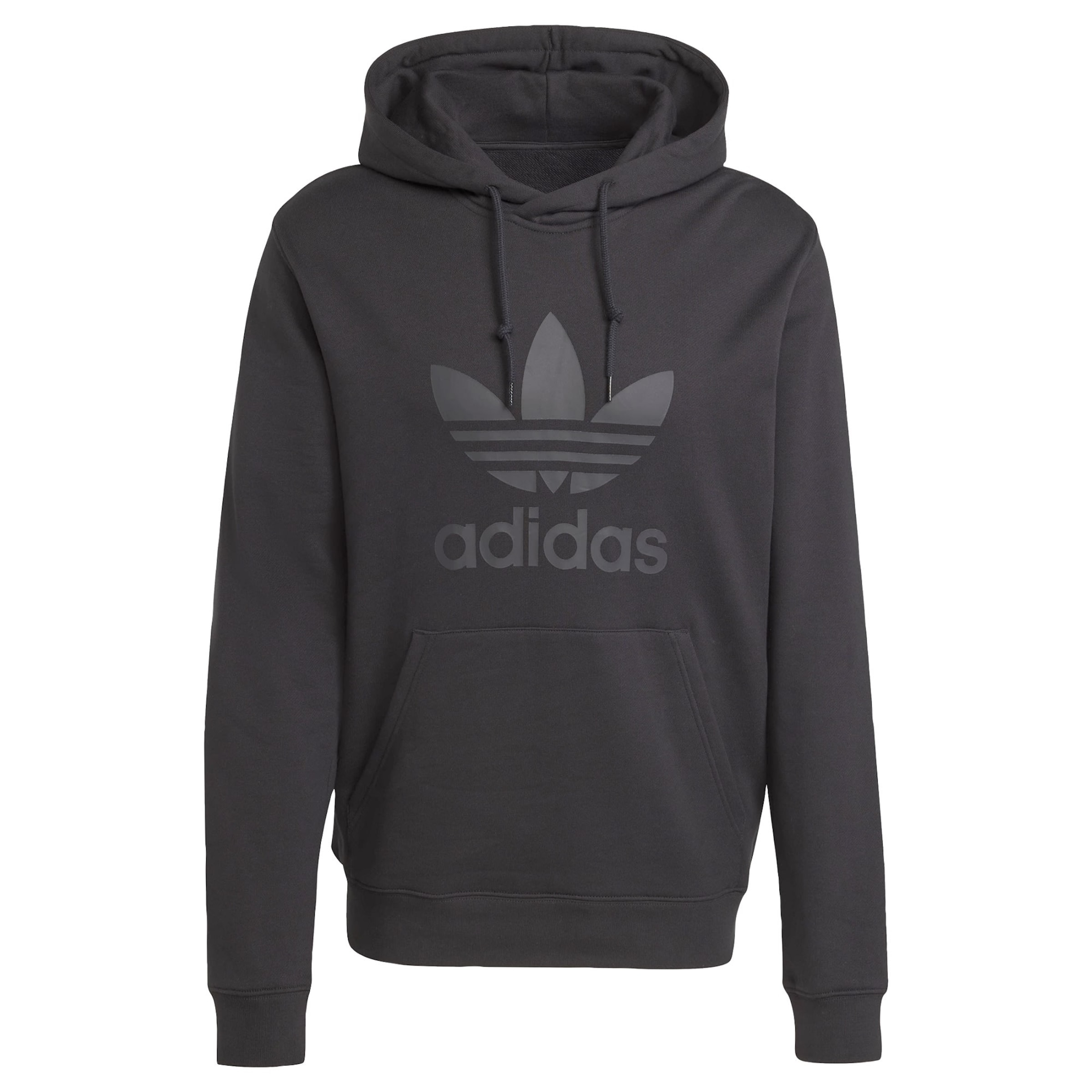 ADIDAS ORIGINALS Sweatshirt &#x27;Adicolor Classics Trefoil&#x27; in Black: front