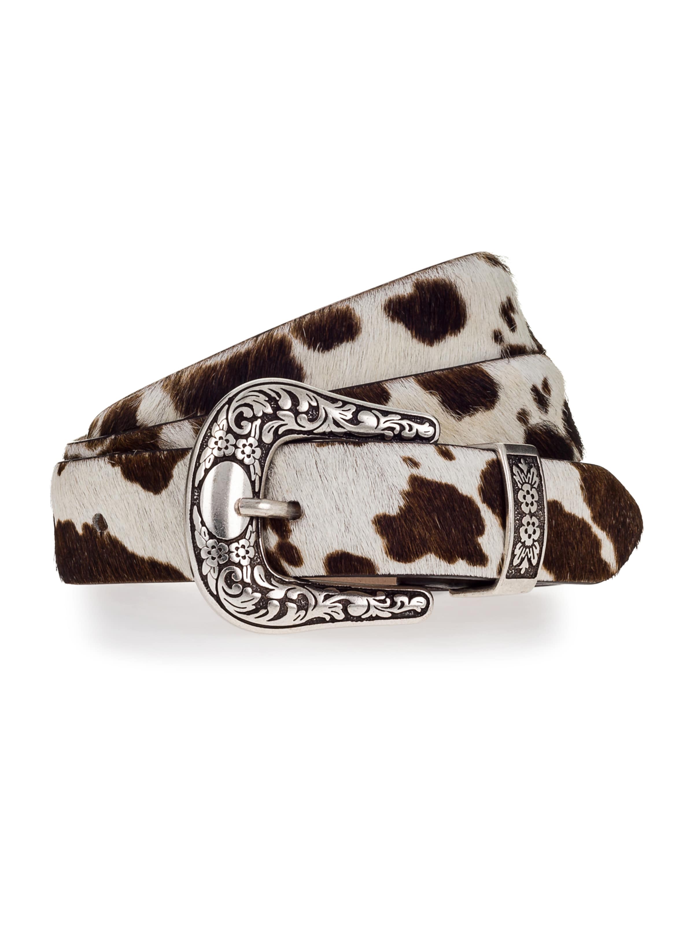 VANZETTI Колан в кафяво: отпред