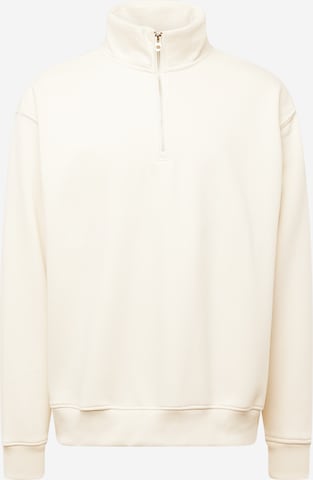 WEEKDAY Sweatshirt in Beige: predná strana