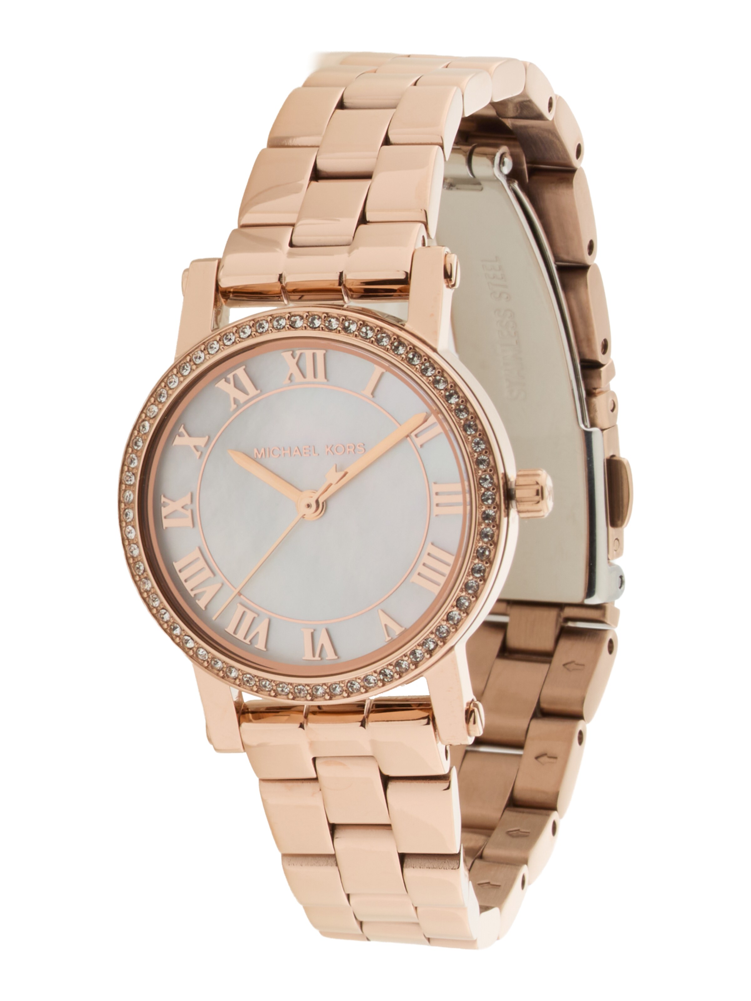 Montre à affichage analogique 'Norie' Michael Kors en or : devant