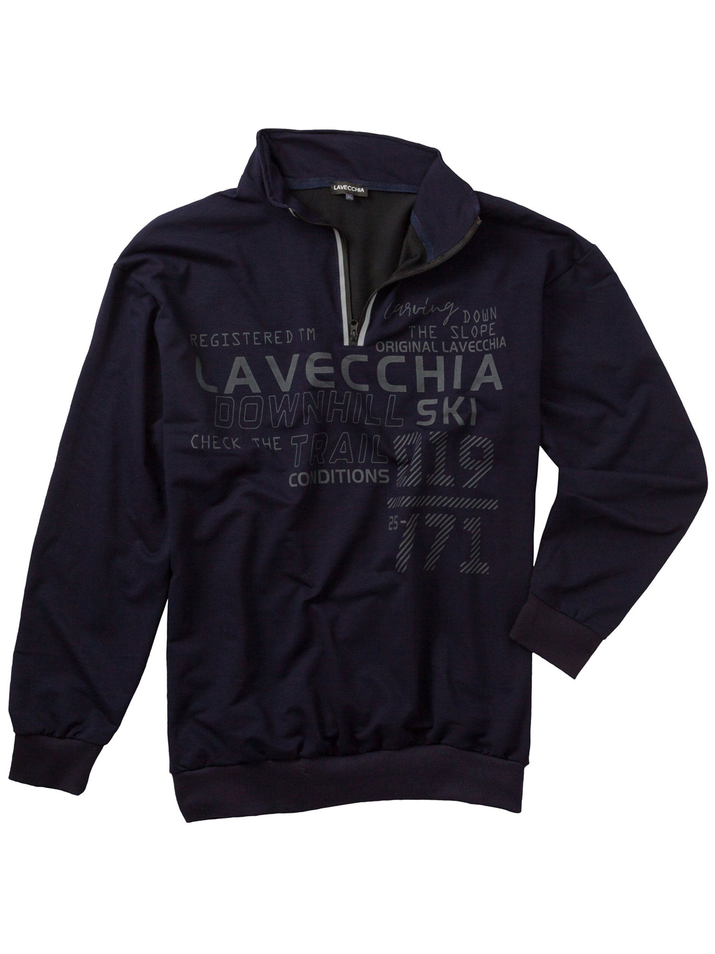 Lavecchia - Sudadera 'LV-2029 Übergrößen' en azul: frente