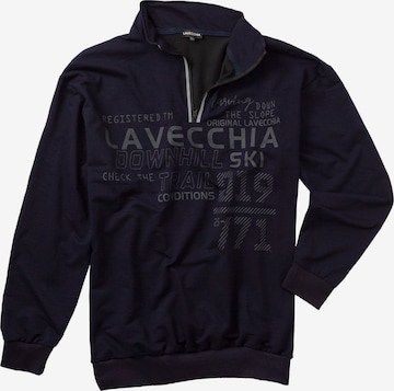 Lavecchia - Sudadera 'LV-2029 Übergrößen' en azul: frente