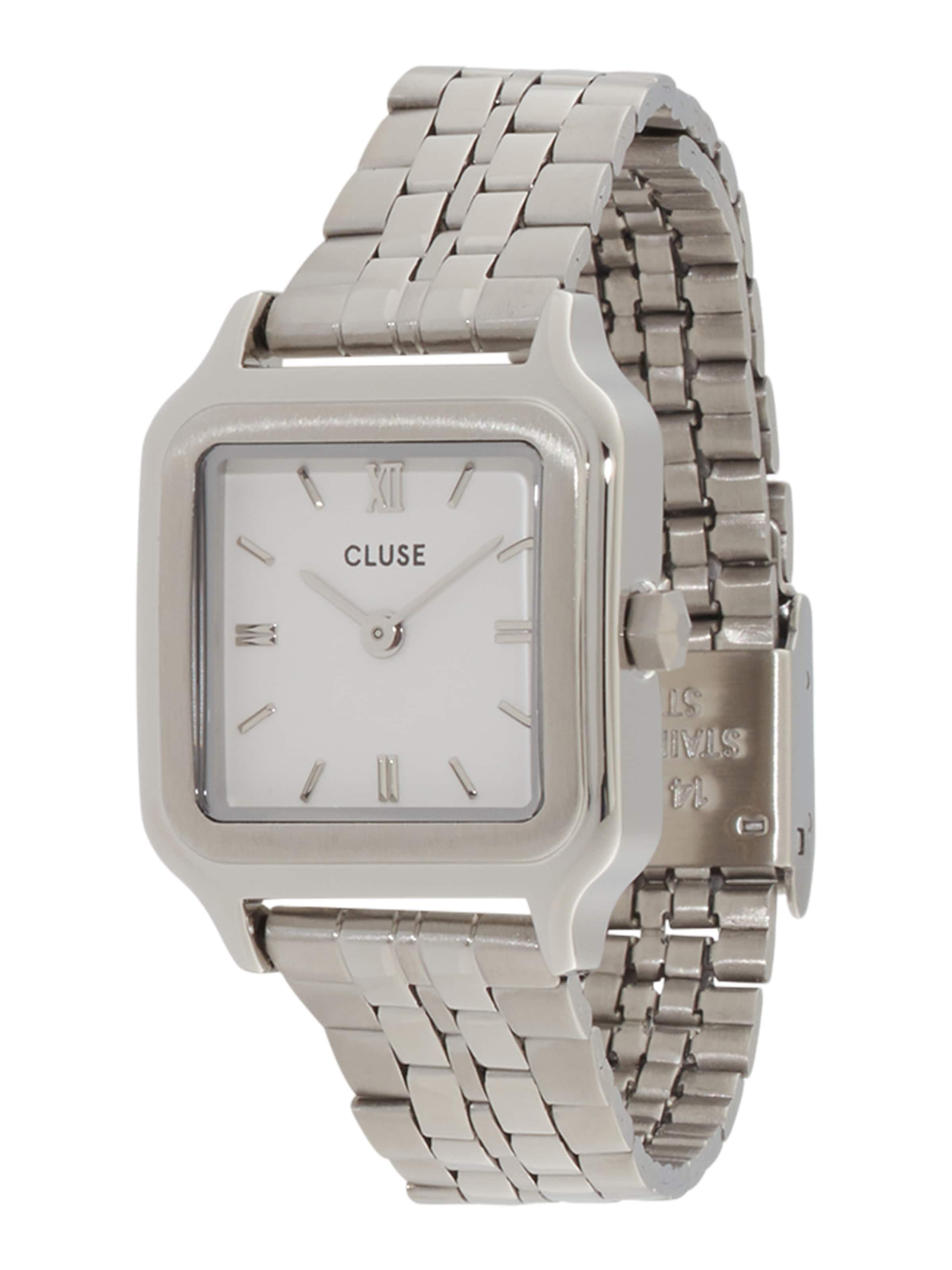 Montre à affichage analogique 'Gracieuse' CLUSE en argent : devant
