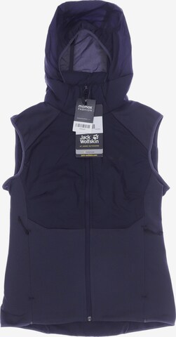 JACK WOLFSKIN Vest in S in Blue: front