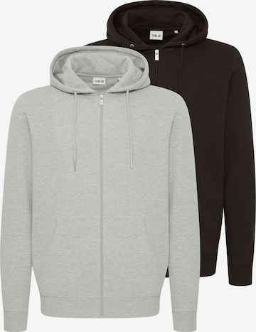 !Solid - Sudadera con cremallera 'Colineareg' en gris: frente