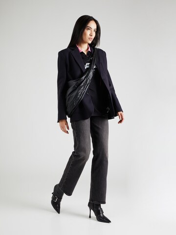 LEVI'S ® - regular Vaquero 'RIBCAGE' en negro
