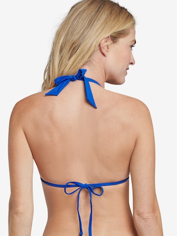 SCHIESSER Triangel Bikinitop in Blauw