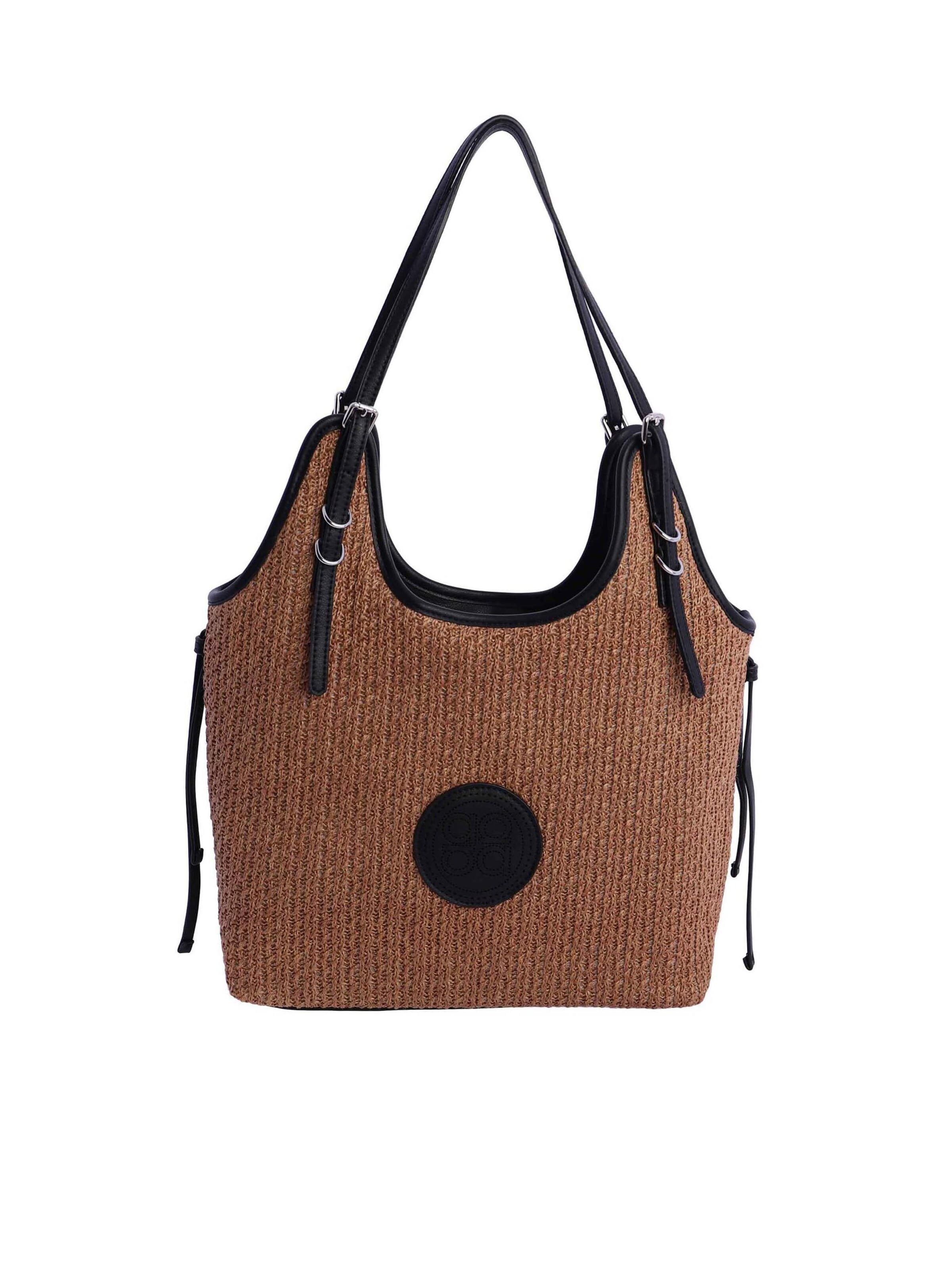 Amichi - Bolso de hombro en marrón: frente