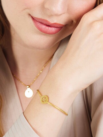 Bracelet Lucardi en or : devant