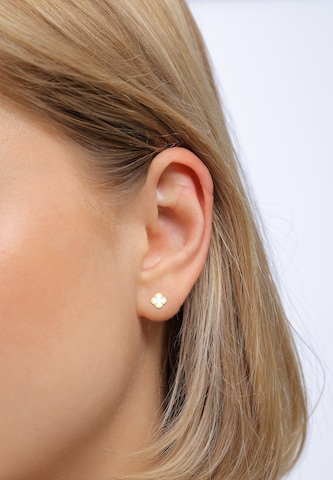 ELLI Earrings in Gold: front