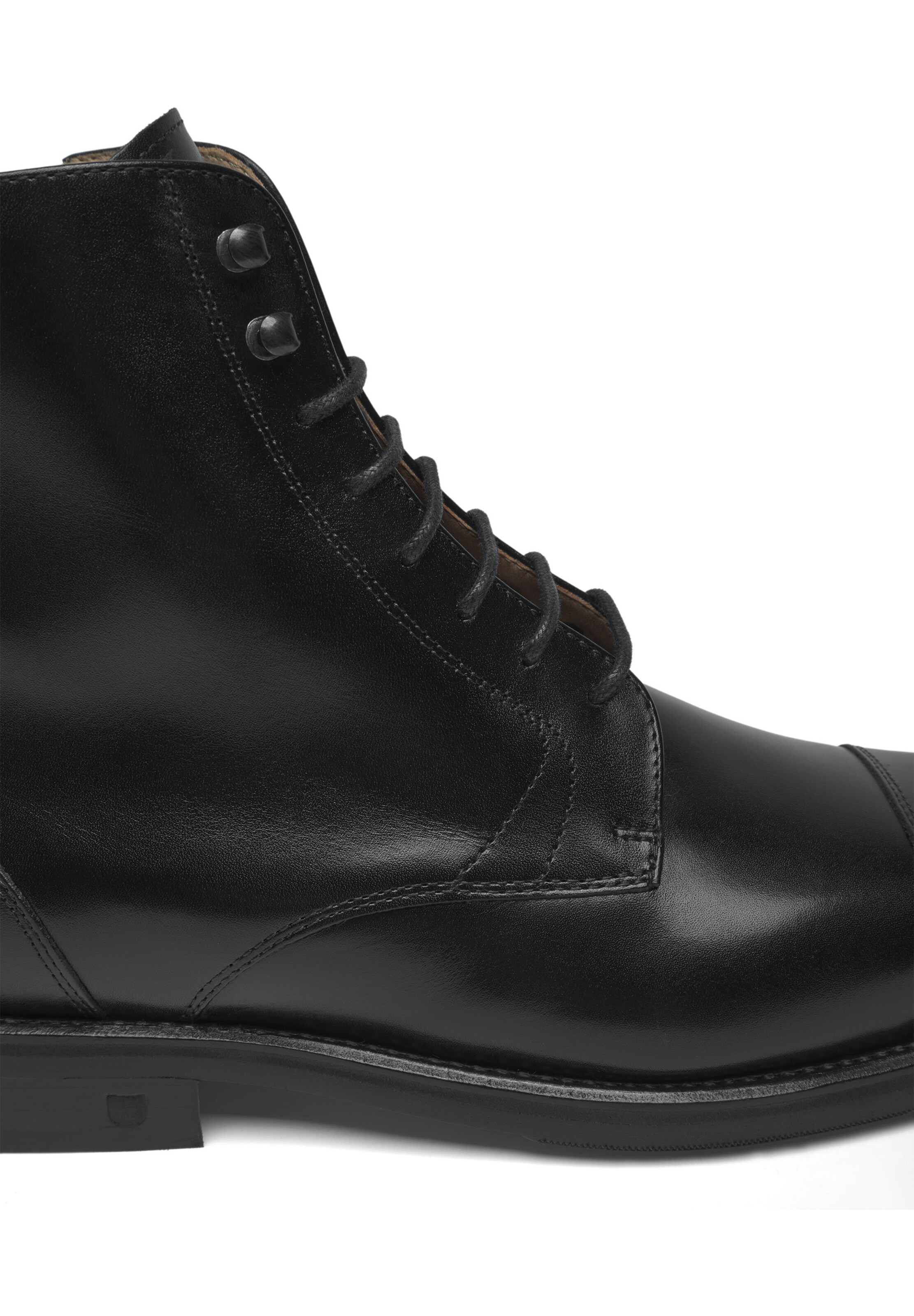 Henry Stevens Veterboots 'Winston' in Zwart