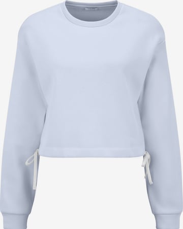 LASCANA Sweatshirt in Blauw: voorkant