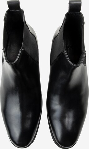 DreiMaster Klassik Chelsea Boots 'Ledkin' in Schwarz