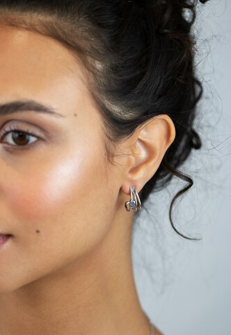 Nana Kay Ohrstecker 'Modern Aztec' in Silber