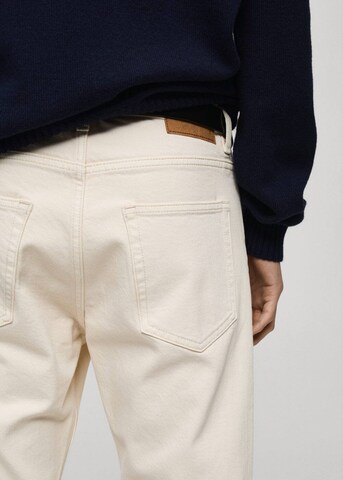 MANGO MAN Regular Jeans 'Ben' in Beige