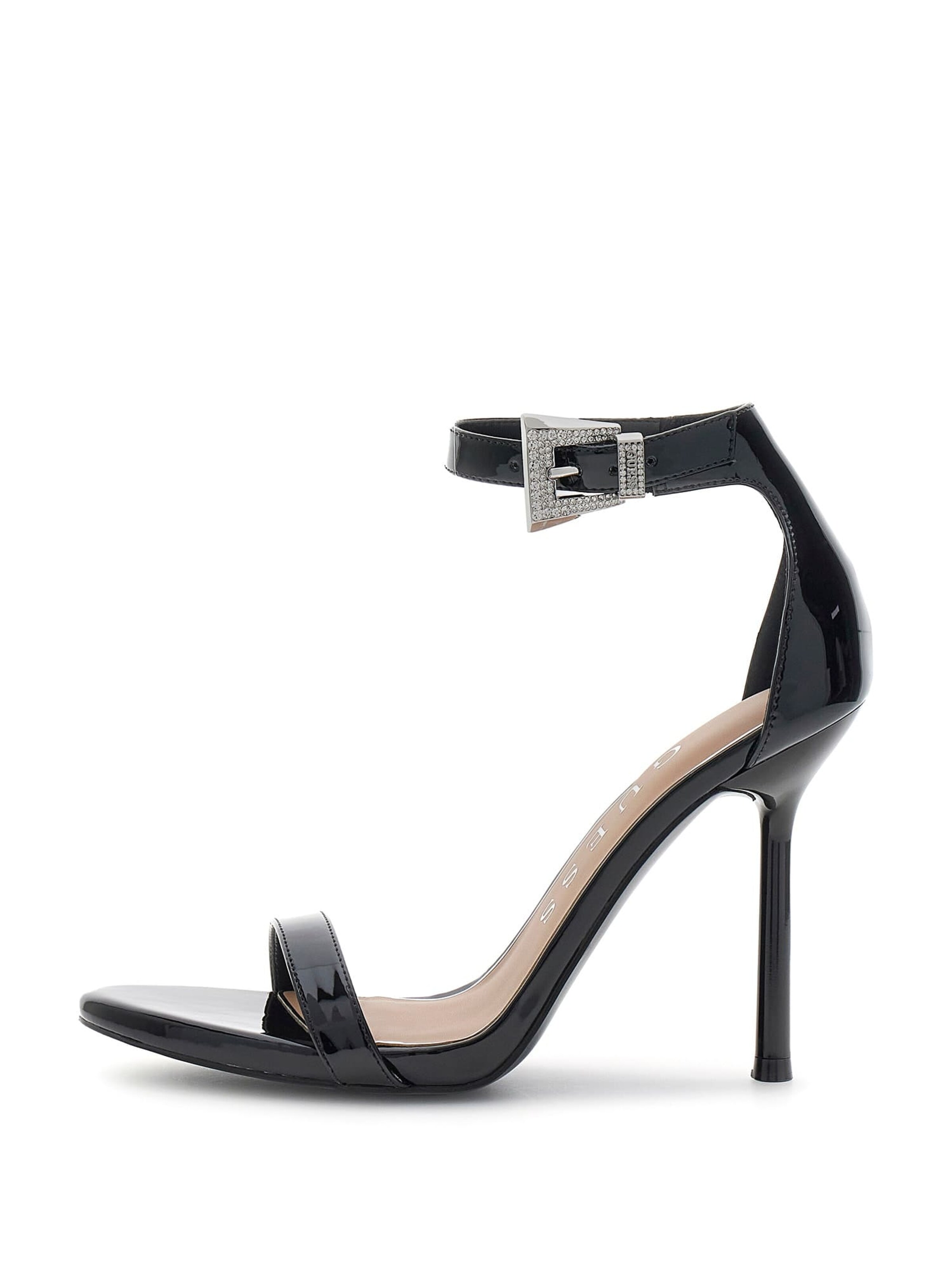 GUESS Sandale 'Insraa' in Schwarz: Vorderseite