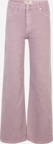 Wide Leg Jean Tally Weijl en violet : devant