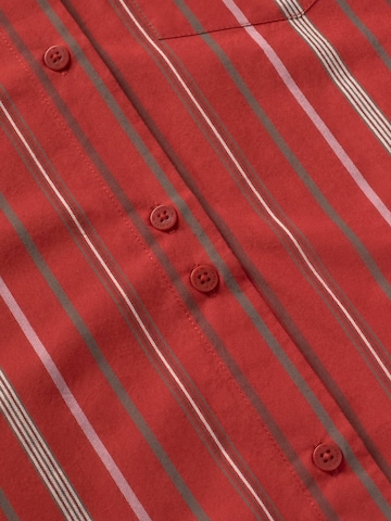Thinking MU Bluse 'ODELIA' in Rot: Vorderseite