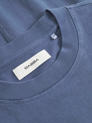 GABBA T-Shirt 'Nigel Wix SS' in Blau