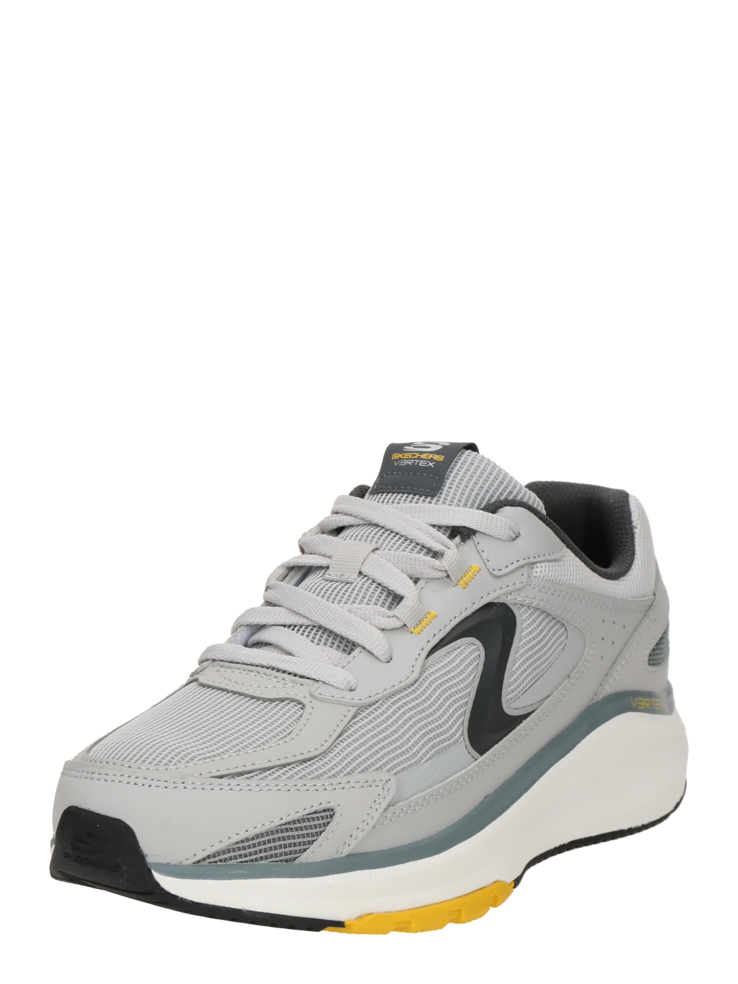 pelēks SKECHERS Zemie brīvā laika apavi 'VERTEX': no priekšpuses
