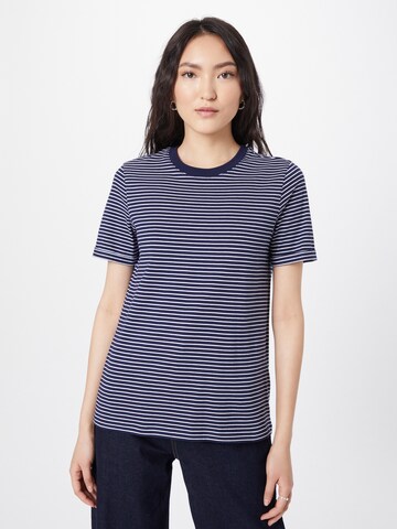 PIECES Shirt 'Ria' in Blue: front
