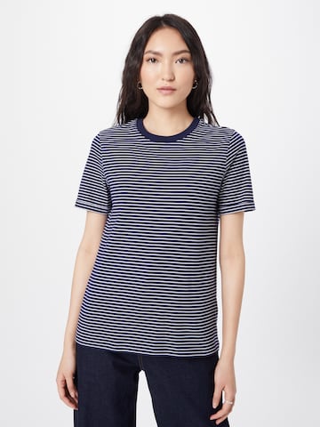 PIECES Shirt 'Ria' in Blauw: voorkant