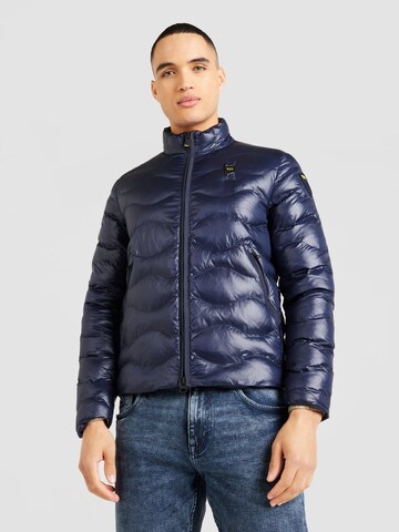 Blauer.USA Jacke in Blau: Vorderseite
